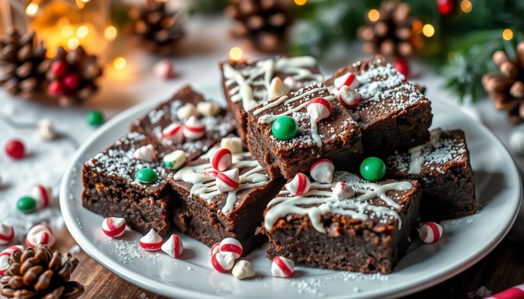 holiday brownies