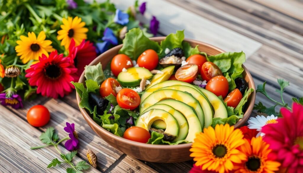 simple salad for dinner