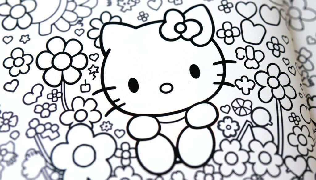 hello kitty coloring pages